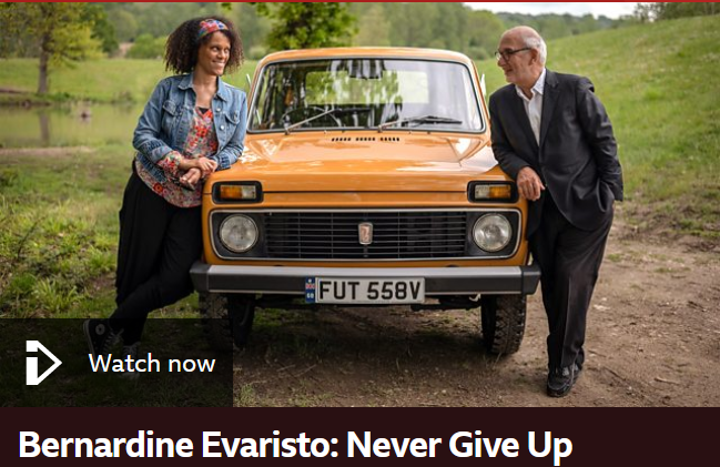 Bernardine Evaristo profiled on BBC One's Imagine