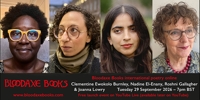 Launch reading with Clementine Ewokolo Burnley, Nadine El-Enany, Roshni Gallagher & Joanna Lowry