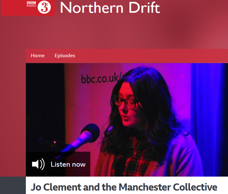 Jo Clement interview on Radio 3