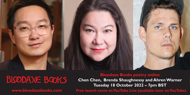 Launch reading by Chen Chen, Brenda Shaughnessy and Ahren Warner
