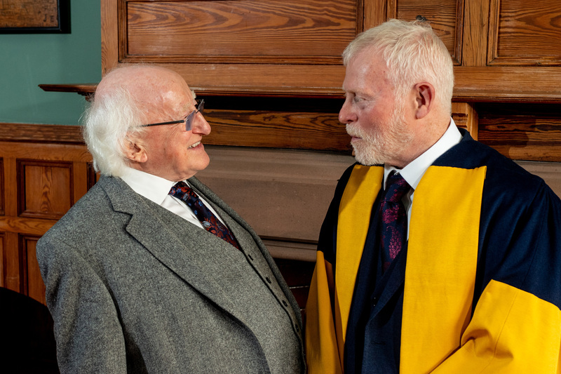 Frank Ormsby as Ireland Professor of Poetry