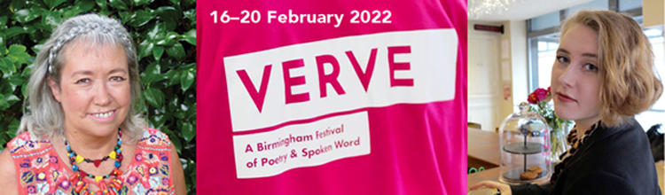 Bloodaxe poets at Verve Poetry Festival 2022