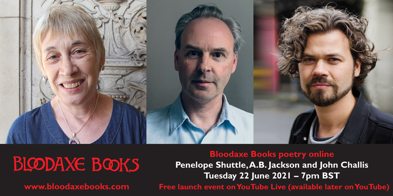 Launch reading by Penelope Shuttle, A.B. Jackson and John Challis