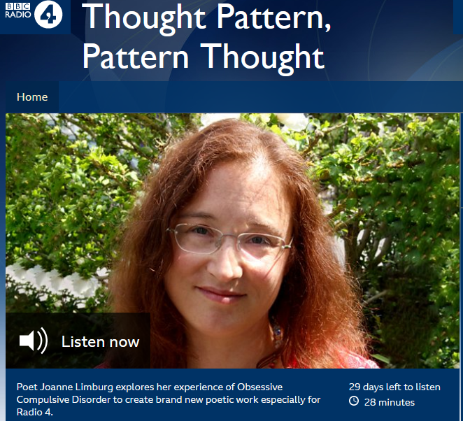 Joanne Limburg presents Radio 4 feature on OCD