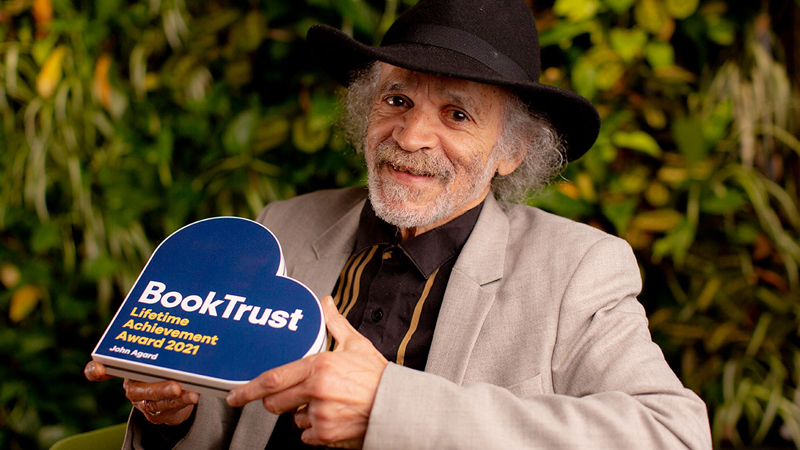 John Agard first poet to receive the BookTrust's Lifetime Achievement Award