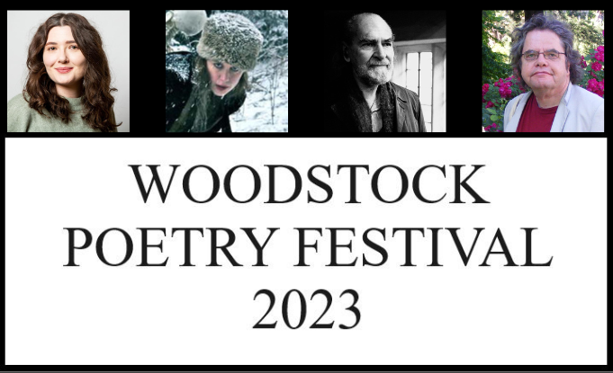 Bloodaxe events at Woodstock Poetry Festival 2023