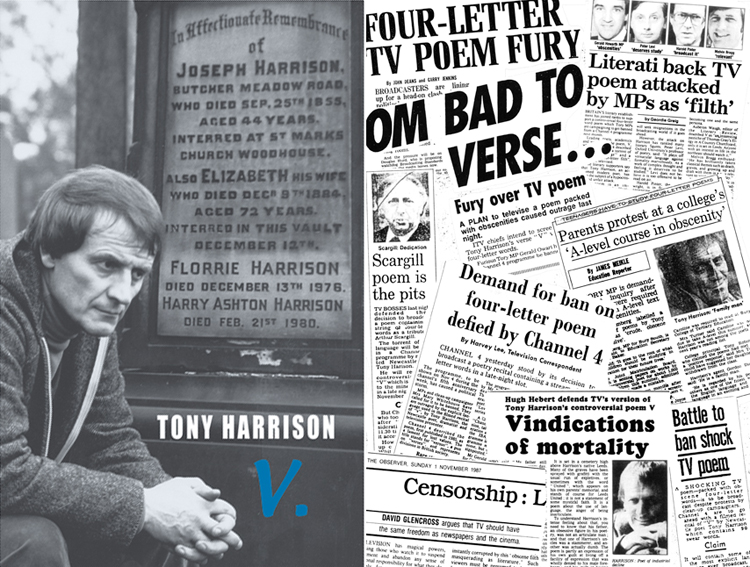 Tony Harrison's v. on Radio 4's Bookclub